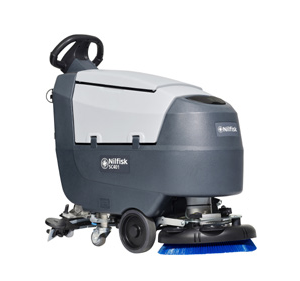 SCRUB AND DRY - WALK BEHIND